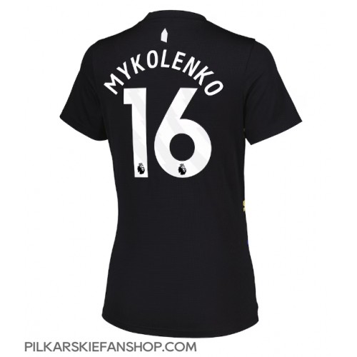Koszulka piłkarska Everton Vitaliy Mykolenko #16 Strój Trzeci dla kobiety 2025-26 tanio Krótki Rękaw Koszulka piłkarska Everton Vitaliy Mykolenko #16 Strój Trzeci dla kobiety 2025-26 tanio Krótki Rękaw